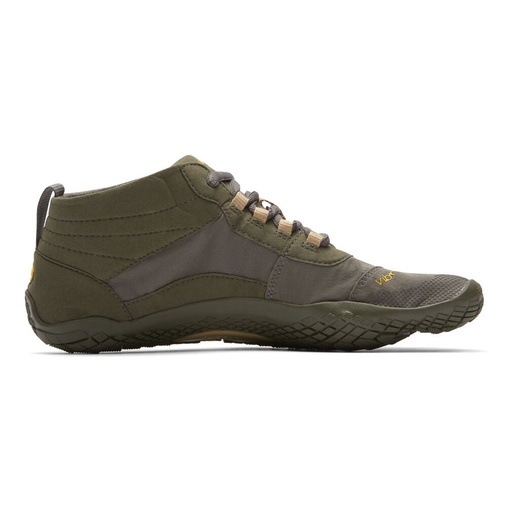 Vibram FiveFingers Heren V-Trek - Bergschoenen Olijfgroen - 274956JRX